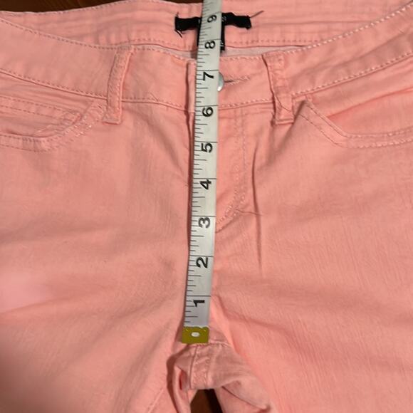 Forever 21 Peach Stretch Denim Skinny Jeans Size 25 - Picture 6 of 8